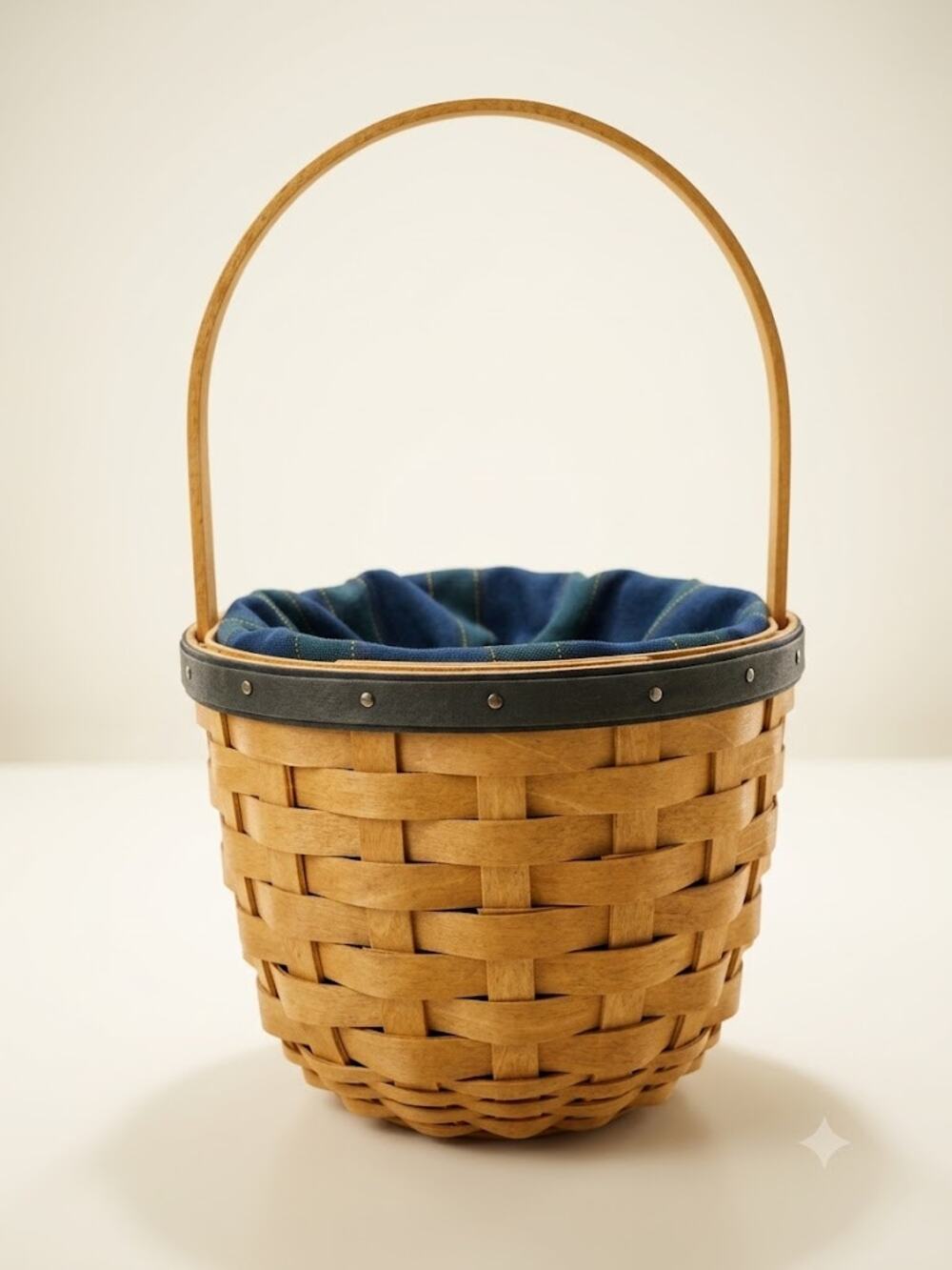 Vintage 2004 Longaberger Collectors Club Edition Basket Full Set - Signed